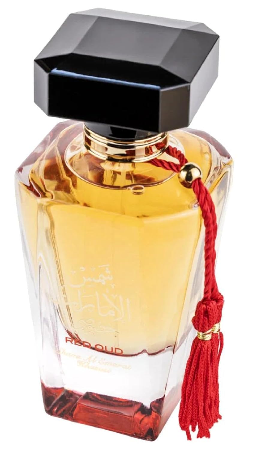 Ard Al Zaafaran Shams Al Emarat Khususi Red Oud for Unisex Eau de Parfum Spray, 3.4 Ounce