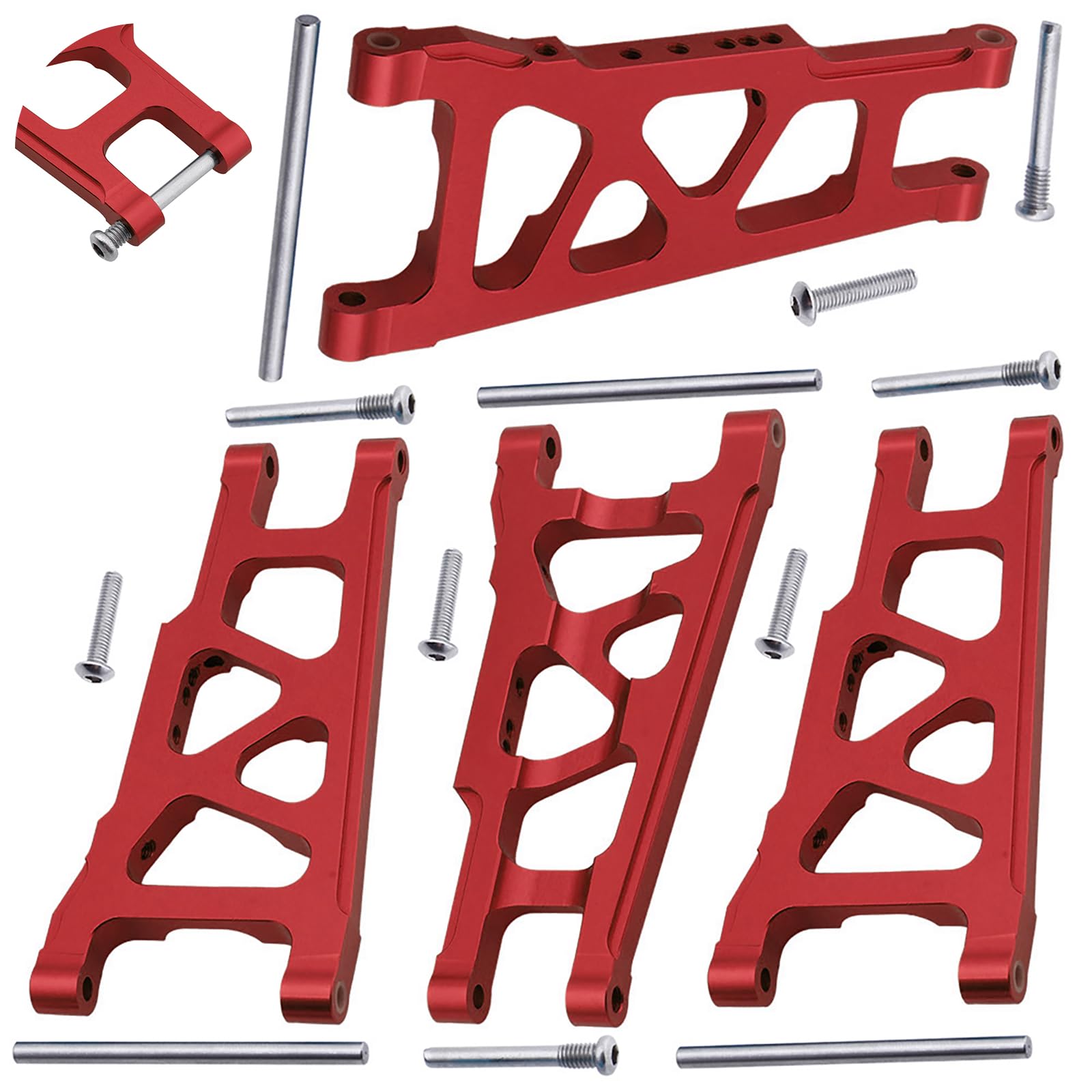 Amazon.com: Hobbypark Alloy Front & Rear Suspension Arms for