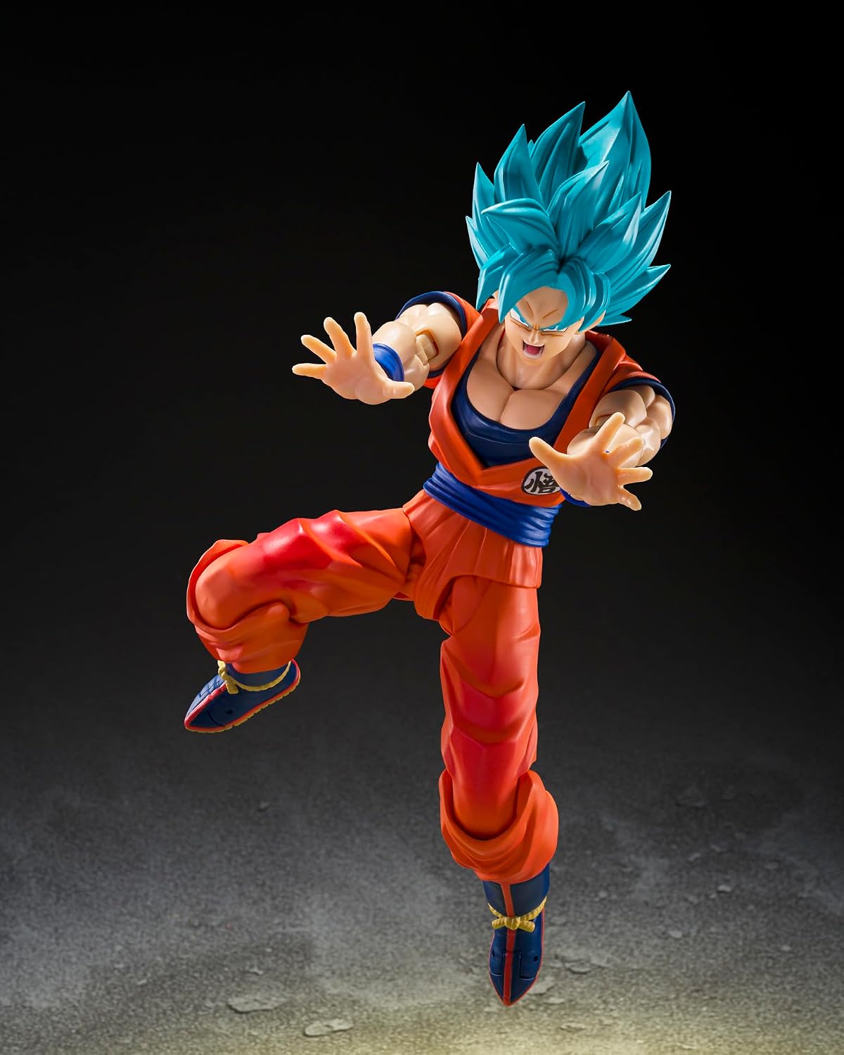 TAMASHII NATIONS - Dragon Ball Super - Super Saiyan God Super Saiyan Son Goku (Blue Power Transcending Limits) S.H.Figuarts Action Figure