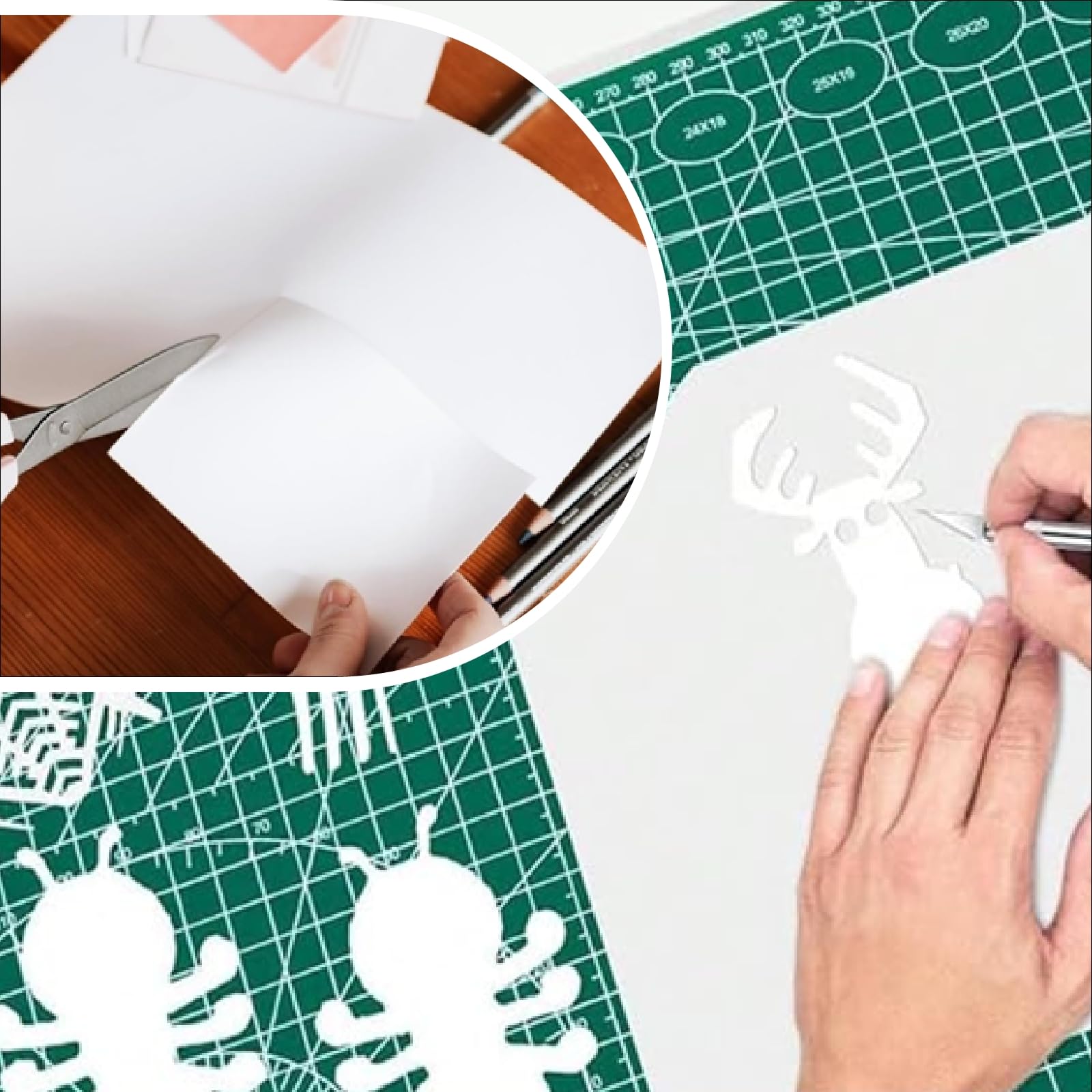 Cartulina blanca de 8.5 x 11 pulgadas, 50 hojas de papel de impresora de cartulina de 65 libras, papel blanco de 8.5 x 11 pulgadas, papel blanco para hacer tarjetas, impresión de oficina, arte,