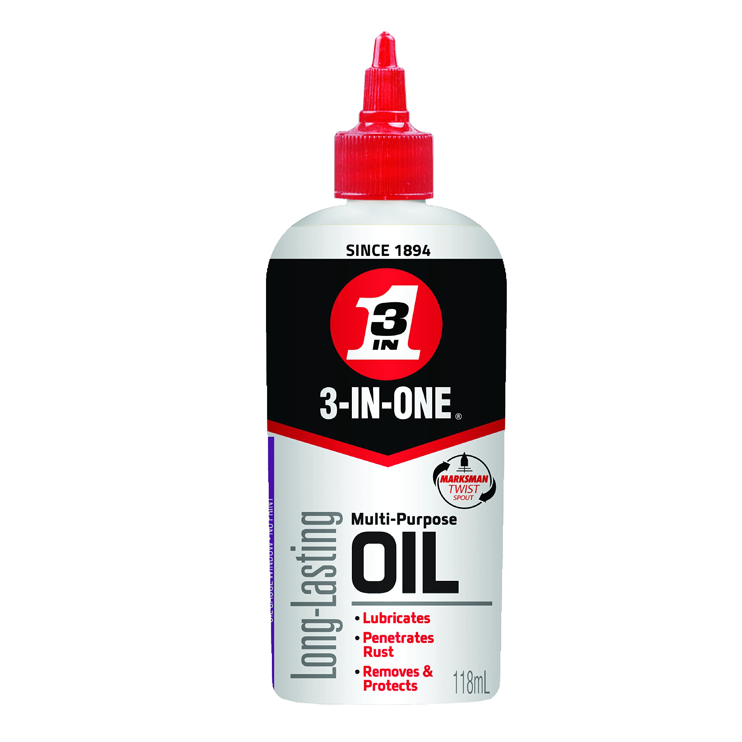 3-in-ONE Multi-Purpose Oil with Marksman Twist Spout, Precision