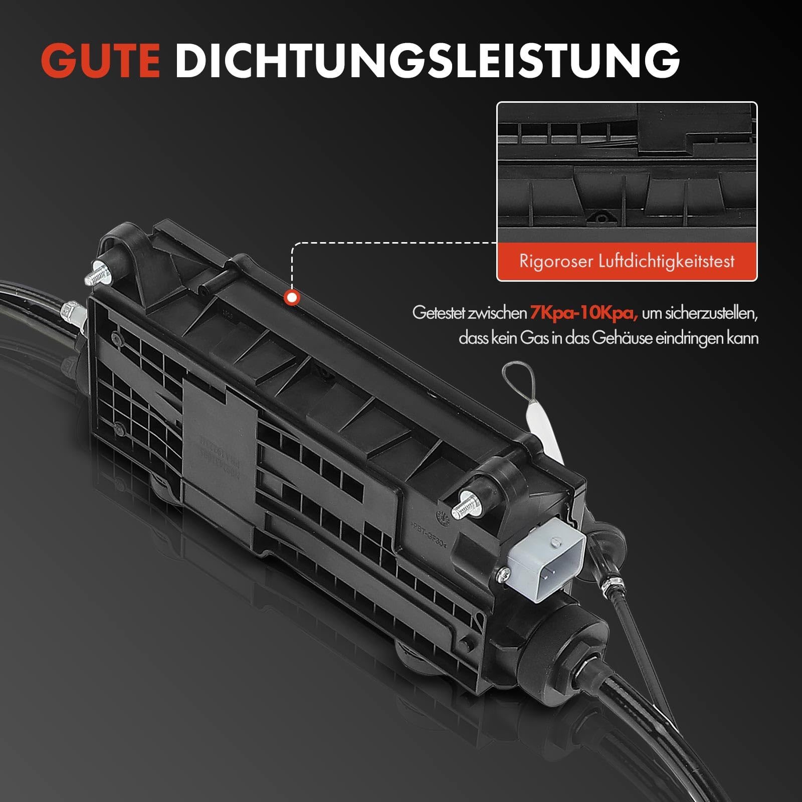Frankberg Elektrisch Feststellbremse Steuerelement mit Steuergerät Kompatibel mit Discovery III L319 4.4L 2004-2009 Discovery III TAA 4.0L 2005-2009 Replace# SNF500150
