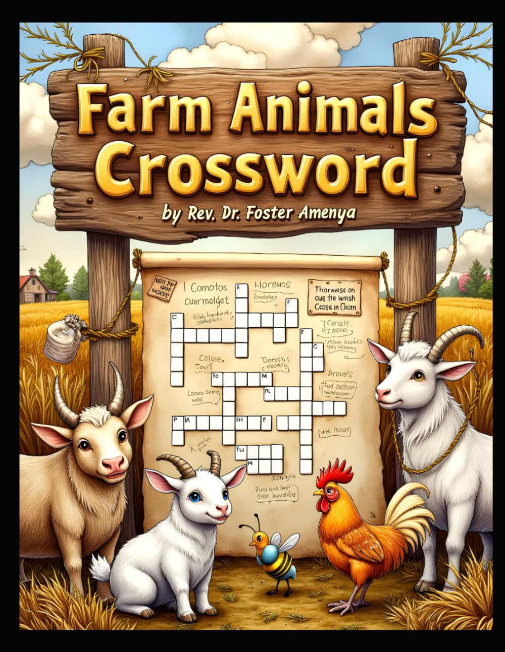 Farm Animal Crossword by Rev Dr Foster Amenya