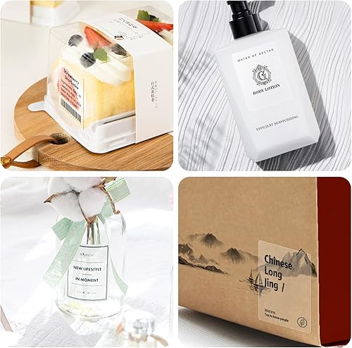 Miniatura 6 de NIIMBOT Cinta para etiquetar, 1.57 x 2.36 pulgadas (1.575 x 2.362 in) impermeable, papel adhesivo de repuesto con autoadhesivo para B1B21B3S, 1