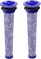 Vista 1 de SCREENTRONICS Paquete de 2 filtros de repuesto compatibles con Dyson V6 V7 V8 DC58 DC59 DC61 DC62 DC72 DC74 SV03 SV04 SV05 SV06 SV07 SV08 SV09