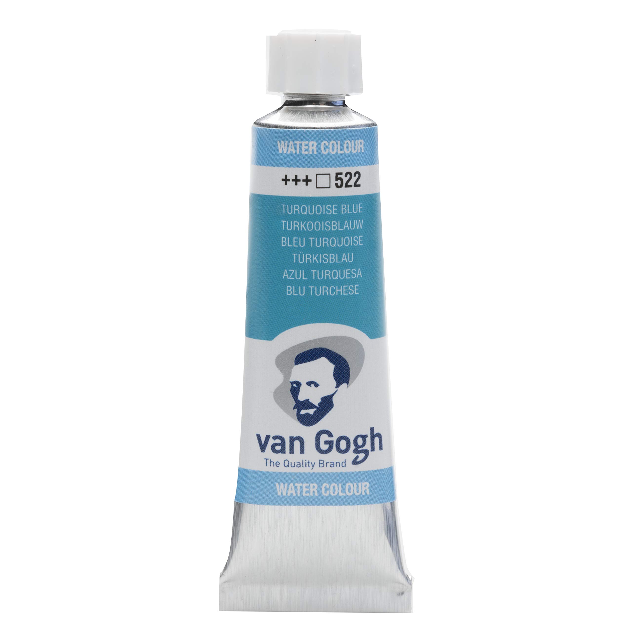 Van Gogh Turquoise Blue Watercolour Paint, 10Ml Tube, 522