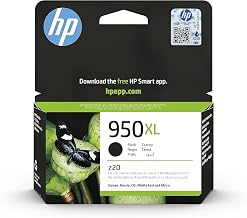 HP 950XL Black, Original Ink Cartridge, High Capacity | Compatible with HP OfficeJet 8100, 8600, 251dw and 276dw series, 2300 pages (CN045AE)