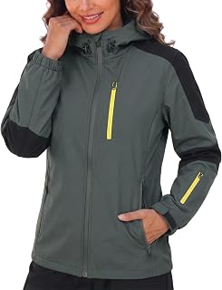GenericWomens Waterproof Softshell Jacket Lightweight Lahore, Karachi - Pakistan