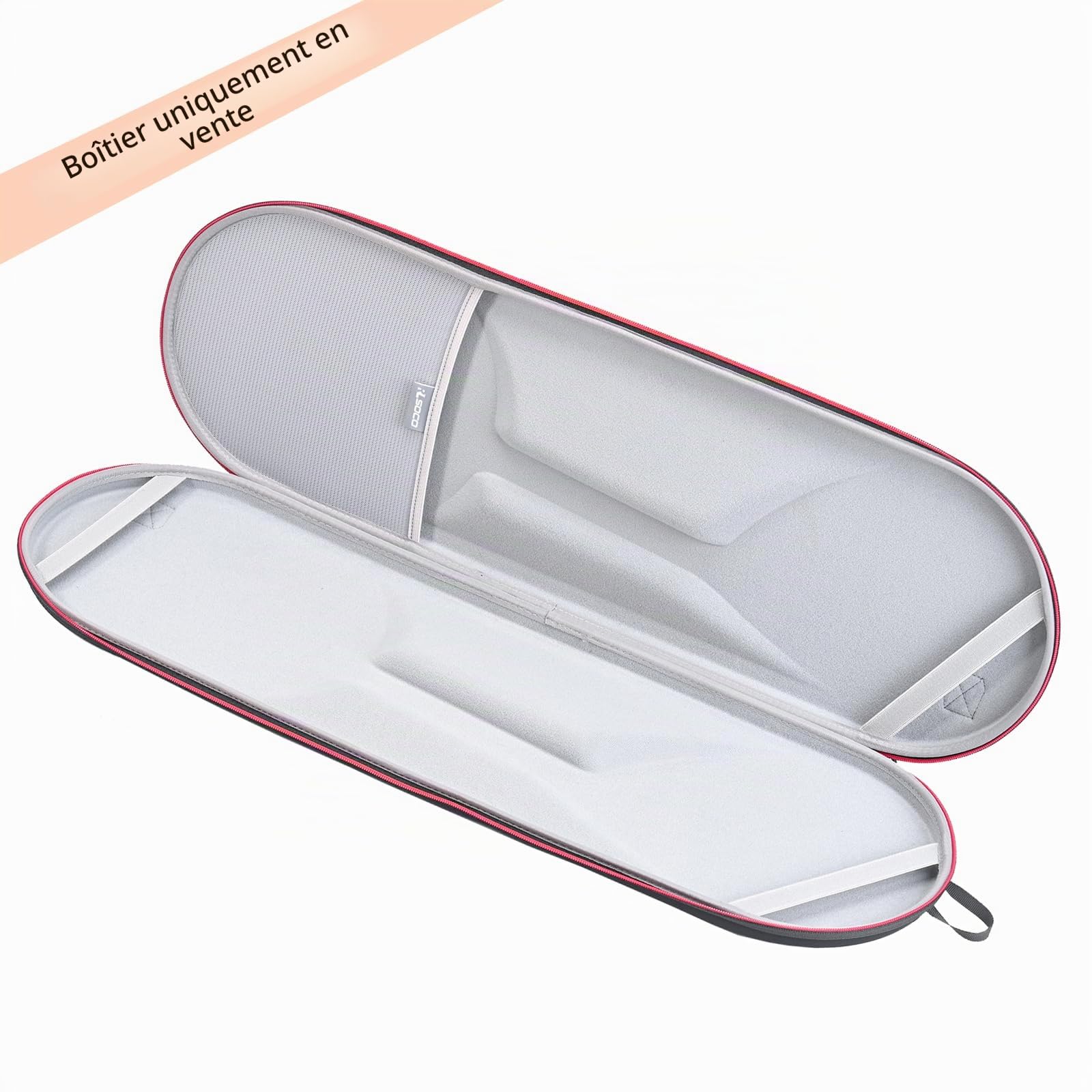 RLSOCO Raquette de Badminton Étui pour HIRALIY/YODIMAN/YONEX/Senston/Victor/Talbot Torro/Wilson/Carlton/Kawasaki Raquette - en Contient 2 Raquettes de Badminton (Étui Uniquement)