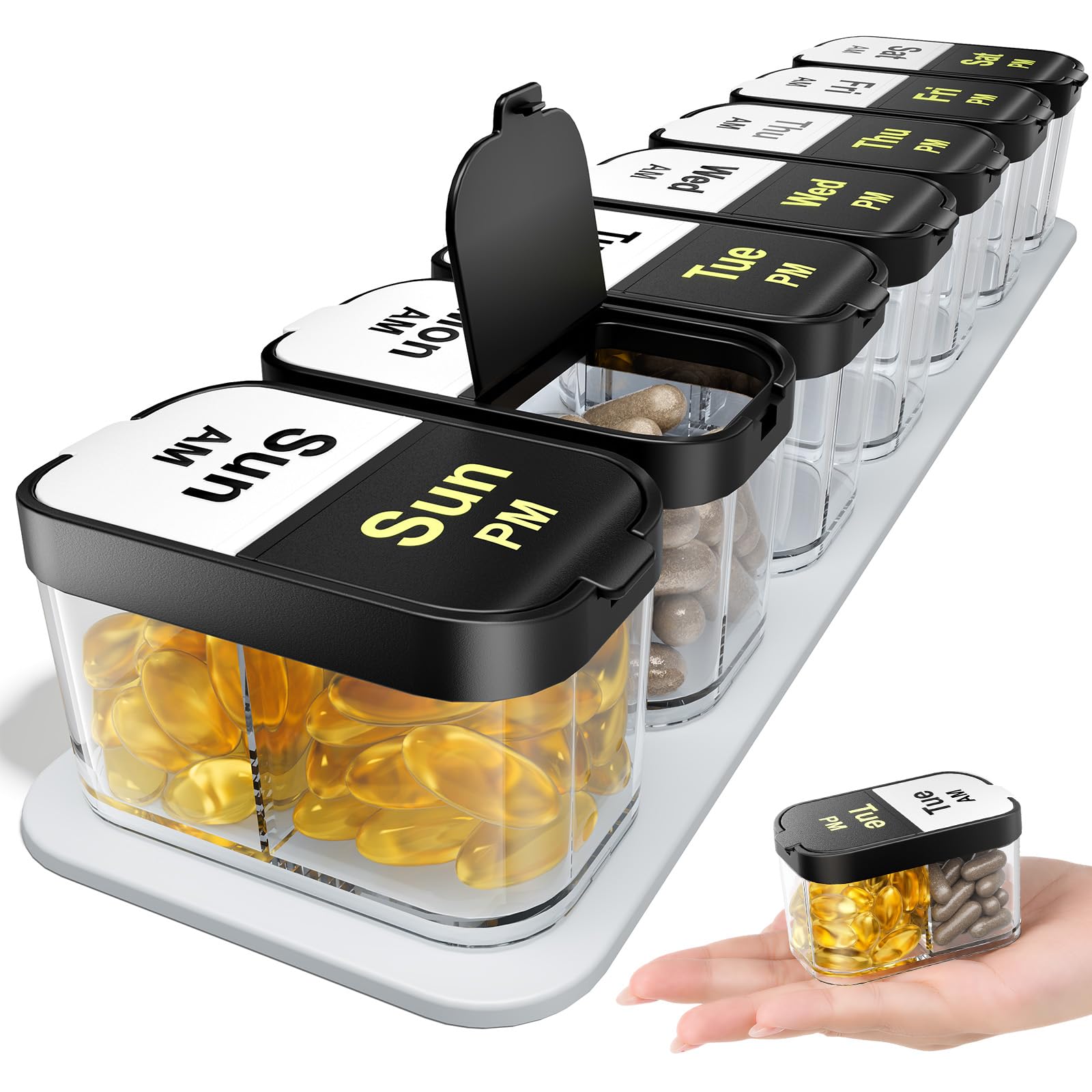 Odaro Extra Large Weekly Pill Organizer