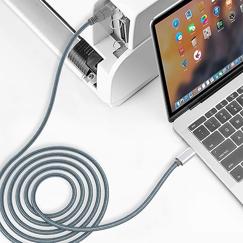 Miniatura 3 de Cable MIDI USB tipo C a USB tipo B, compatible con iPhone 1516 Pro Max Plus, iPad con puerto USB-C, cable de impresora USB C para portátiles, PC con