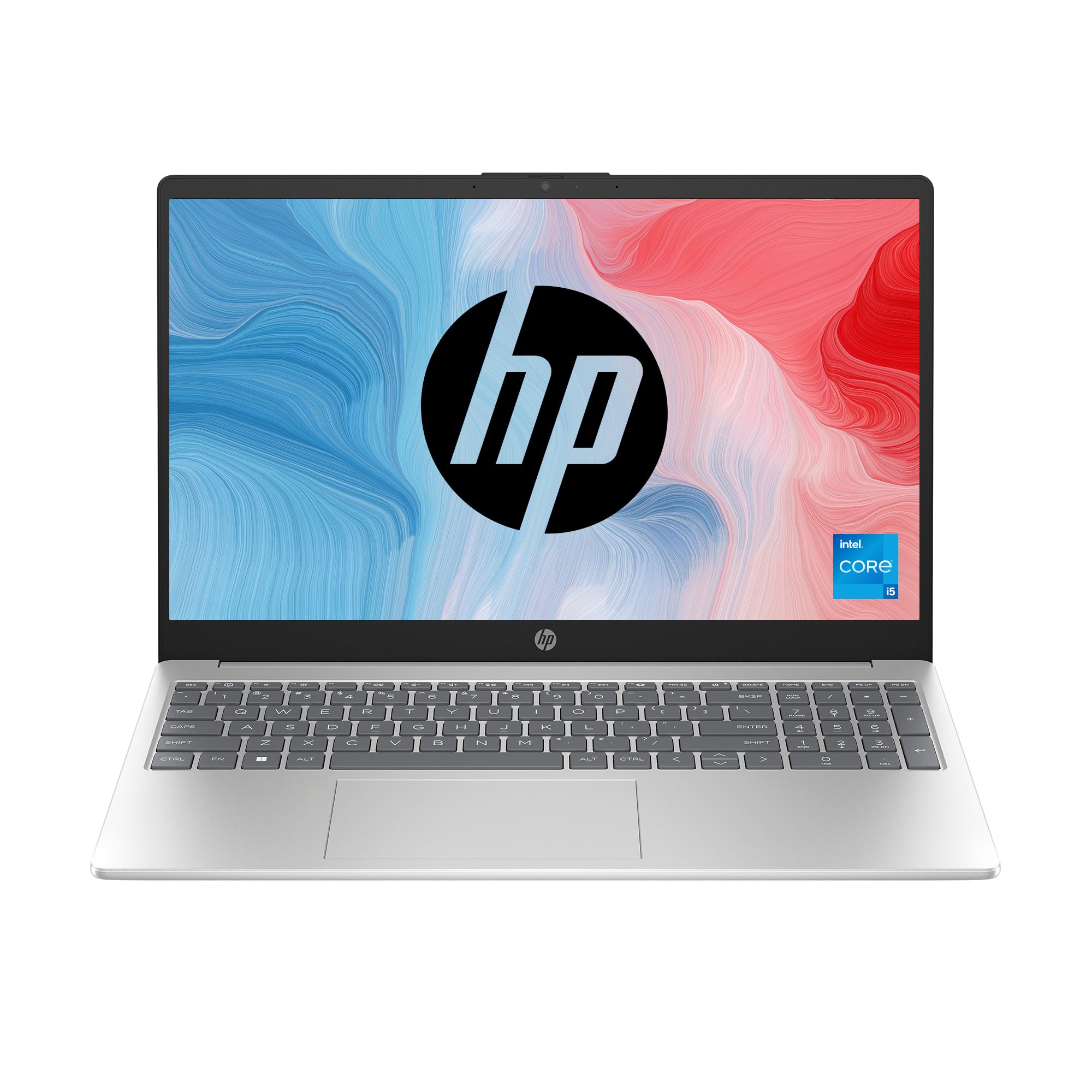 HP Battery_King 15,12th Gen Intel Core i5-1235U, 8GB DDR4,1TB SSD, (Win 11,MSO 2021,Silver,1.59 Kg),15.6-Inch(39.6 Cm) FHD Laptop, UHD Graphics,1080P FHD Camera W/Privacy Shutter,Backlit KB,FD0112TU