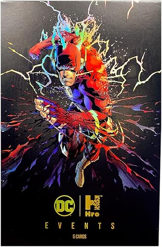 Miniatura 2 de DC x HRO Colección de eventos híbridos de edición limitada Flowpack - DC Unlock The Multiverse, 5 tarjetas comerciales híbridas NFT