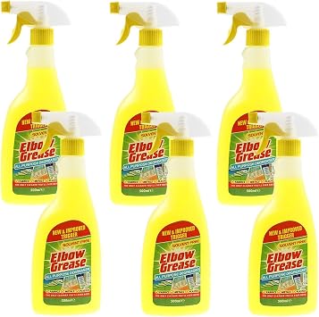 6 X Elbow Greese 500ml All Purpose De-Greaser