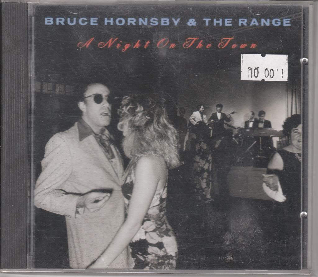 BRUCE HORNSBY & THE RANGE A NIGHT ON THE TOWN CD ALBUM RCA CARRY THE WATER
