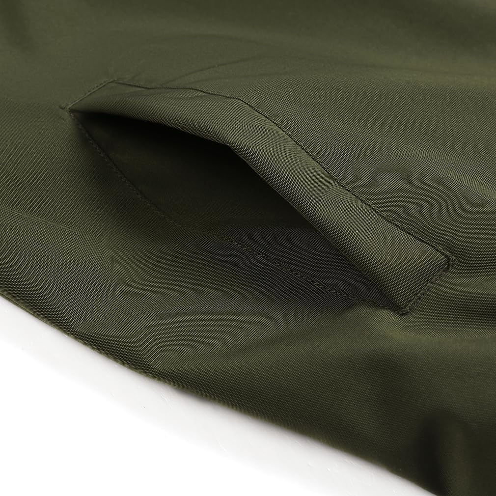 Jingle Bongala Kids Waterproof Hooded Rain Jacket Boys Girls Lightweight Baseball Jacket - Image 6