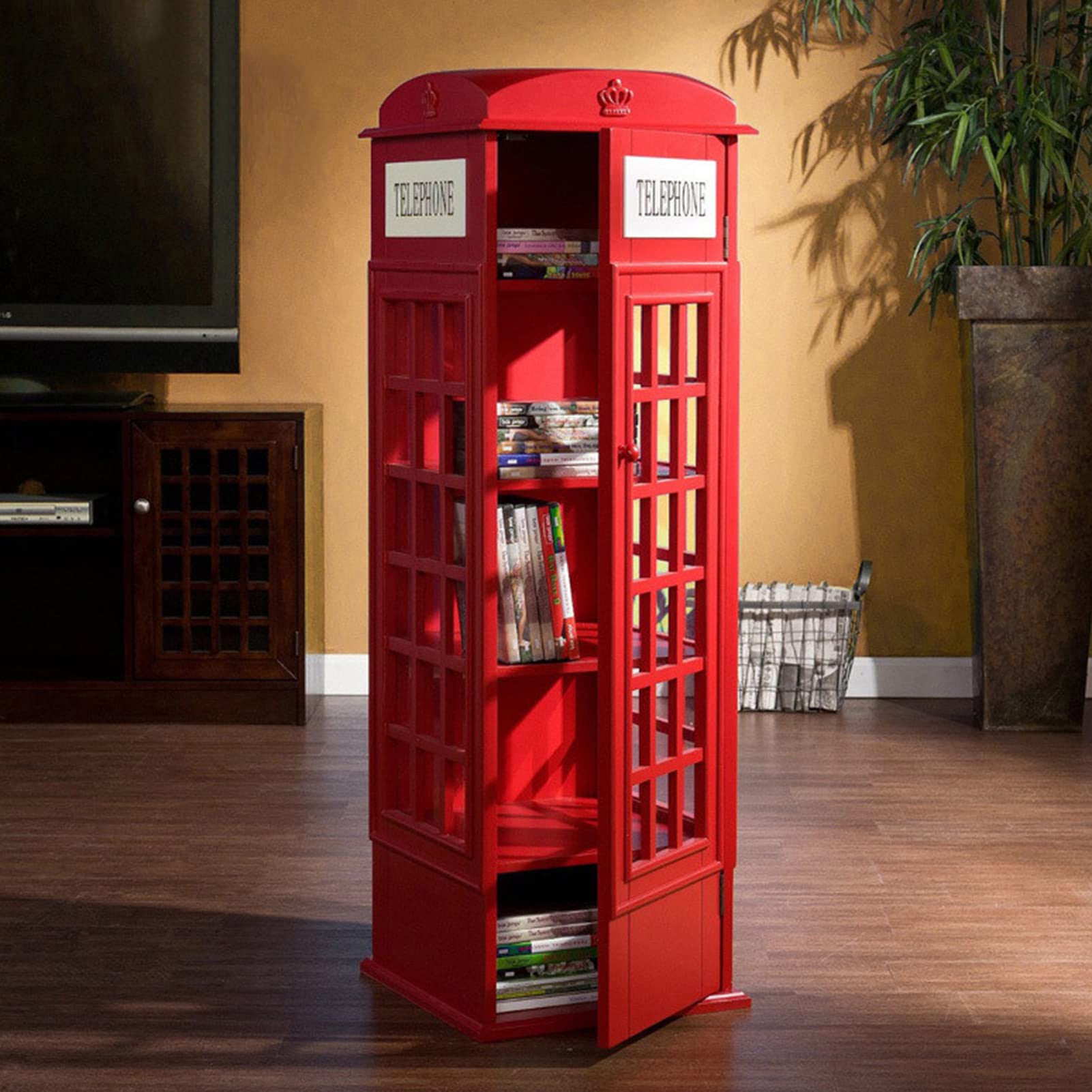 希少 激レア 赤い電話ボックス 90×210cm テレホンボックス レッド
