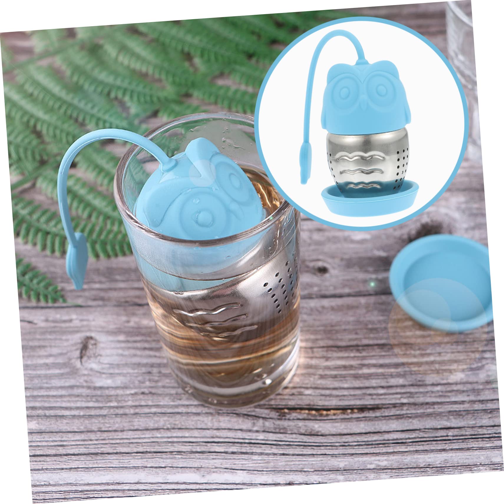 WOONEKY 6pièces Infuseurs à Thé Silicone Outils De Filtration Pour Thé Vrac Sachets Réutilisables Pour Tasses Et Théières