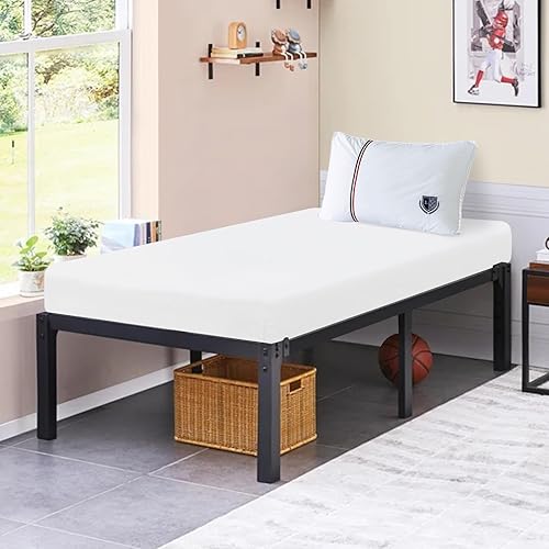 Miniatura 6 de BSTOPHKL Colchón individual de 6 pulgadas, colchón de espuma viscoelástica de gel, sin fibra de vidrio, colchón de firmeza media para un sueño