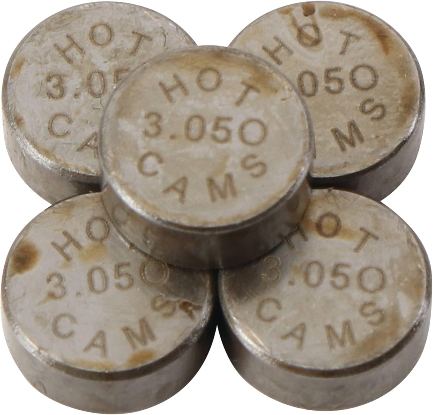 Hot Cams 3.05mm 5 Piece Shim Kit 5PK748305 for Honda CRF, Kawasaki KX, Suzuki RMZ & Yamaha WR YZ Dirt Bikes