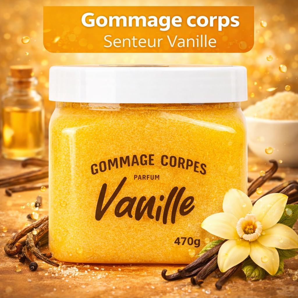 French Tendance Gommage Corporel Exfoliant Hydratant Doux 470 gr
