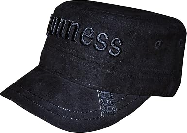 Black Suede Cadet Guinness Black Cap 