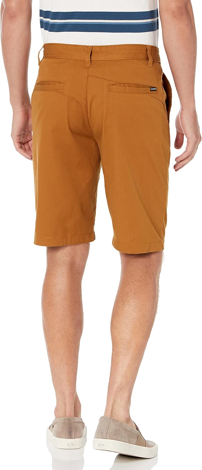Volcom Mens Vmonty Stretch Chino Short