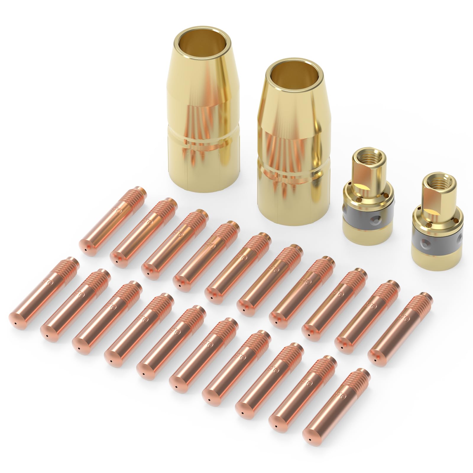 MIG Welding Gun Accessory Kit .035" Tip-Nozzle-Diffuser For