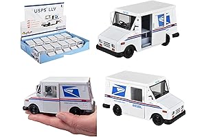 Diecast Pull Back US Postal Service Mail Delivery Truck