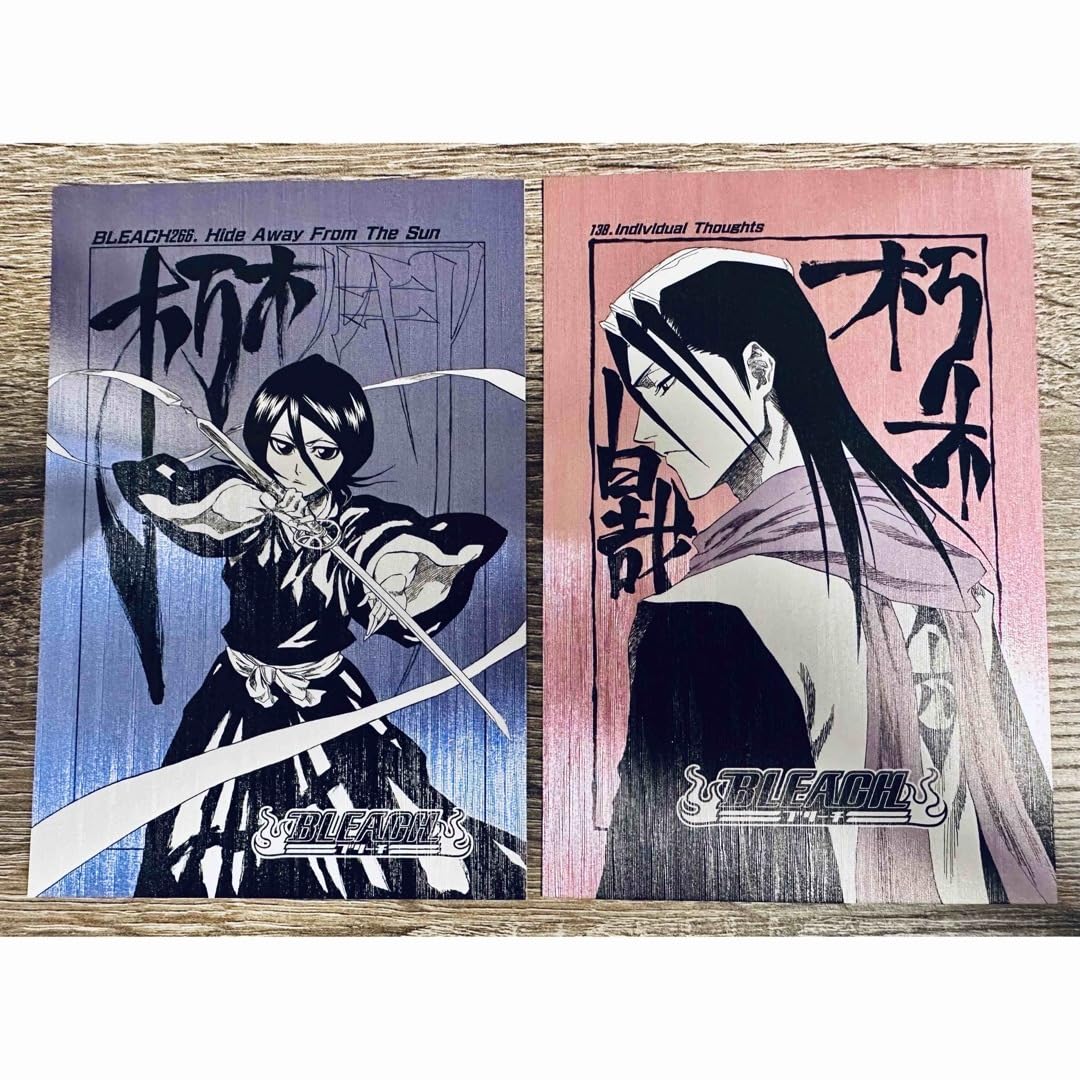 Amazon.co.jp: BLEACH 扉絵ポストカード ポスカ ブリーチ メタリック