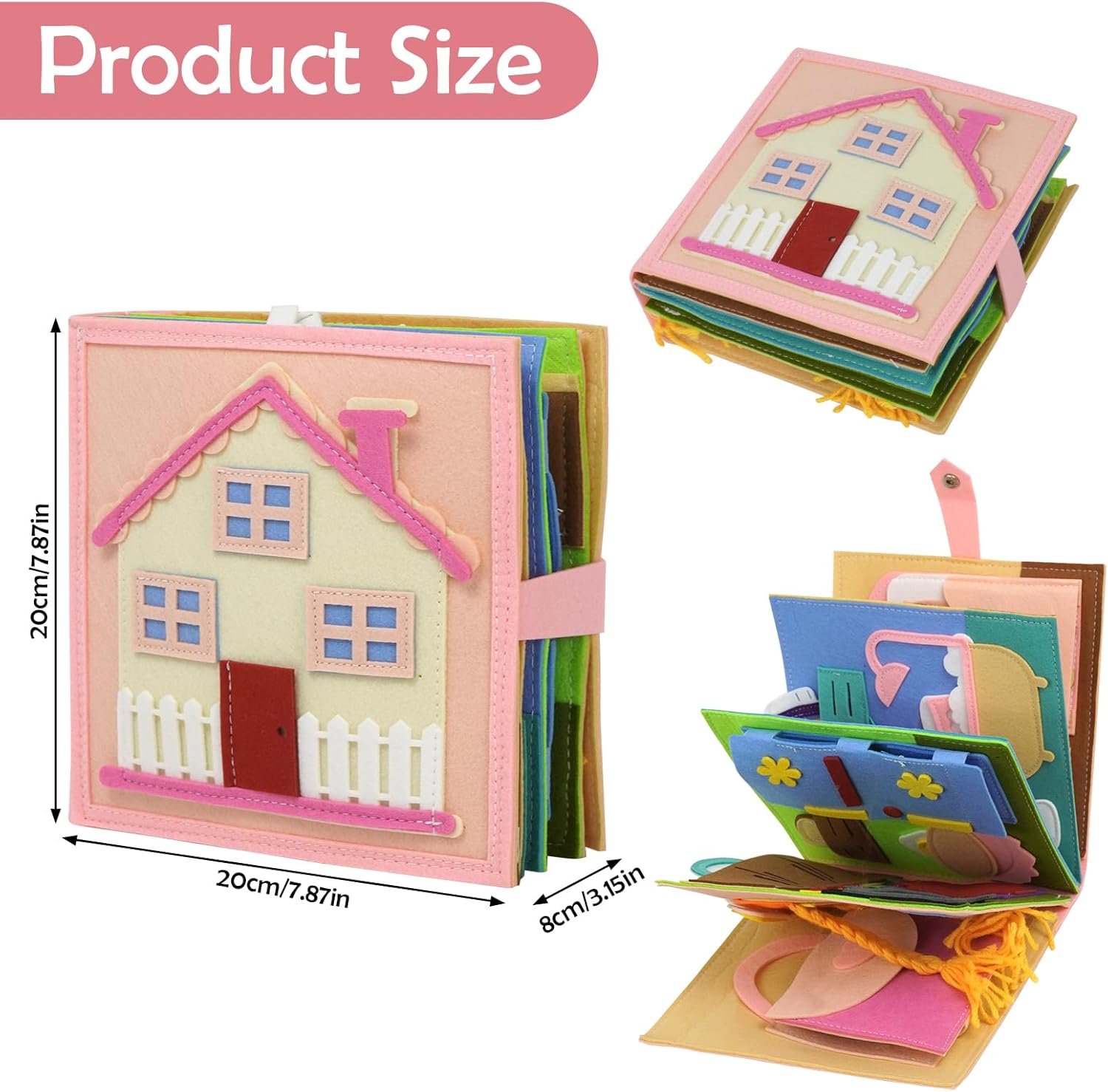 AIXMEET Toddler Busy Board image 2