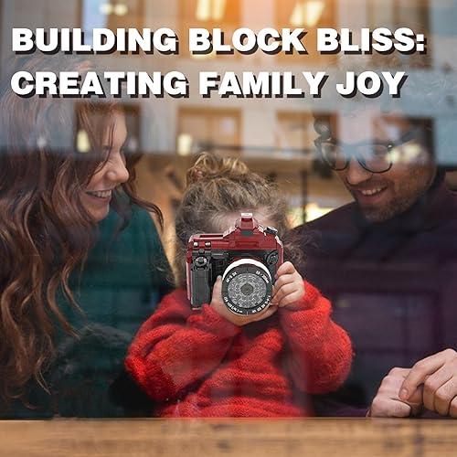 Miniatura 6 de Juego de construcción de juguete para cámara DSLR, una idea de regalo creativa para cualquier ocasión, compatible con accesorios de decoración del