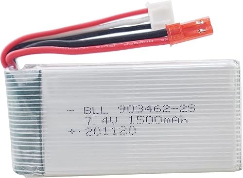 Miniatura 4 de Fytoo 7.4V 1500mah batería de litio para WLTOYS V913 Control remoto helicóptero accesorios L959 alta velocidad control remoto coche batería WL912