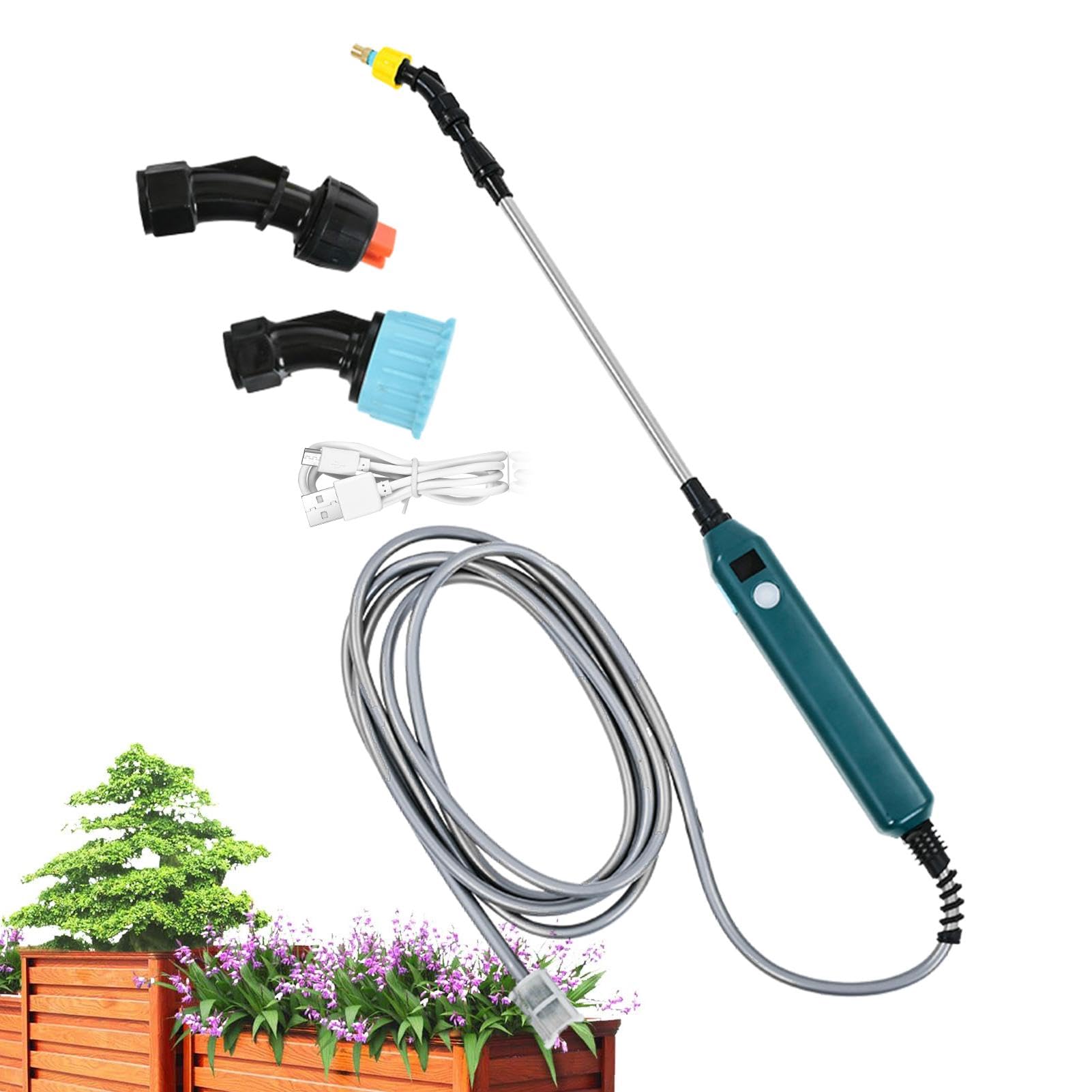 Pulvérisateur de jardin électrique pour l'entretien des parterres et des fleurs
