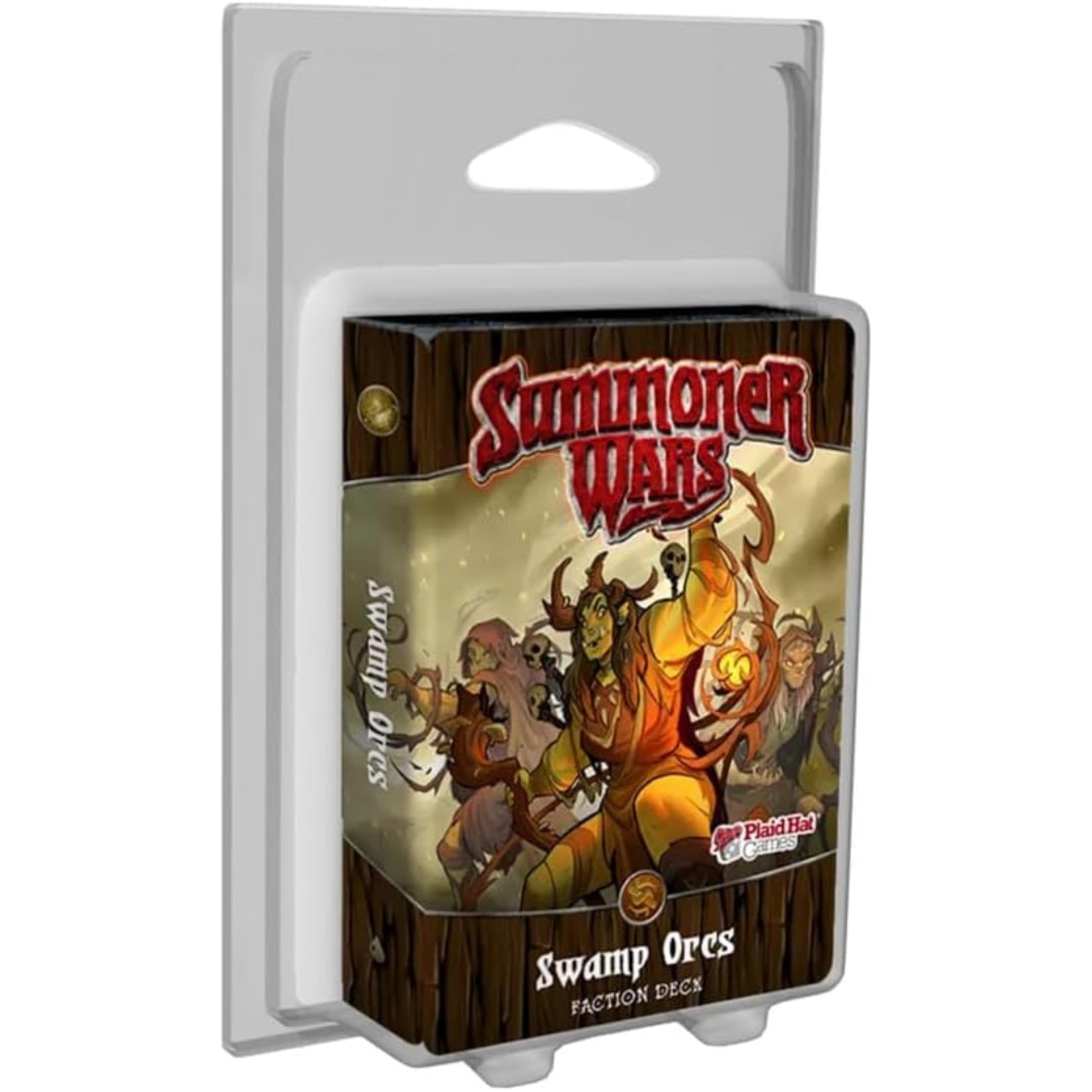 Plaid Hat Games | Summoner Swamp Orcs Faction Deck | Card Game | Expansion | Ages 9 Years | 2 Players | English