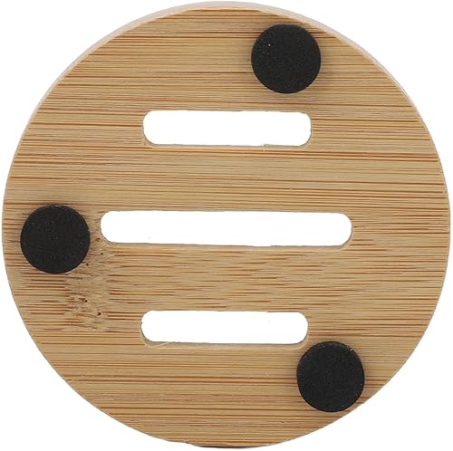 Miniatura 5 de Jabonera redonda para bar, paquete de 3 dispensadores de jabón para baño, bandeja autodrenante para cocina y hogar