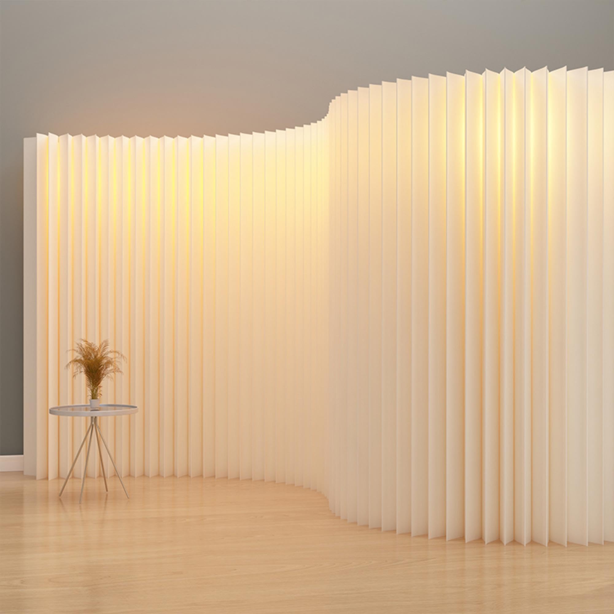 Amazon｜間仕切り パーテーション 発光区切り おしゃれ 紙製