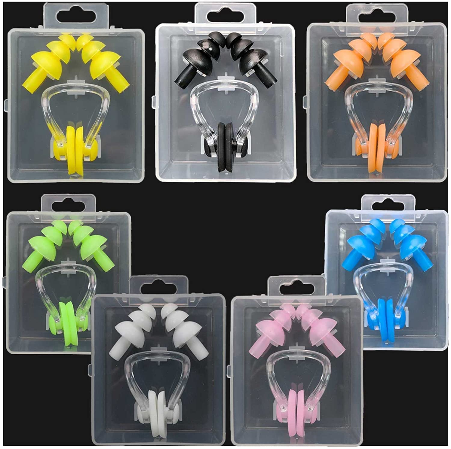 LIFEHUB Waterproof Swimming Earplugs Professional Silicone Swim Earplugs Adult Swimmers Children Diving Soft Anti-Noise Ear Plug (B0BG4PCXKT) Amazon Price History, Amazon Price Tracker