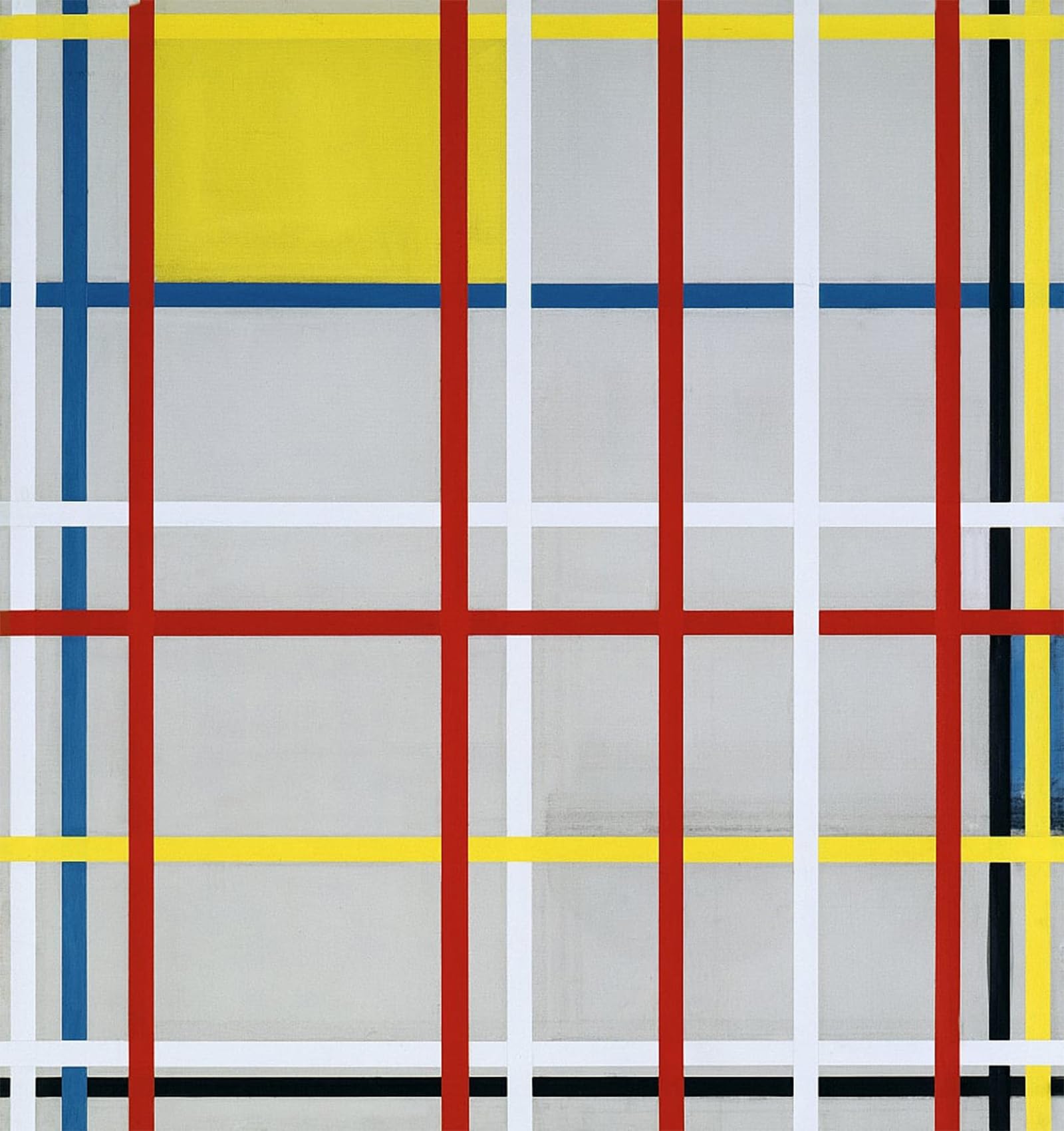Posteriik No Frame Famous Animal Posters Vintage Picture New York City By Piet Mondrian Modern Wall Decor For Home Decor 60X90cm