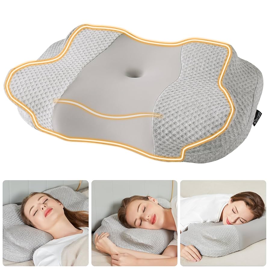 Amazon.com: BEYOND ALIEN Memory Foam Cervical Neck Pillows
