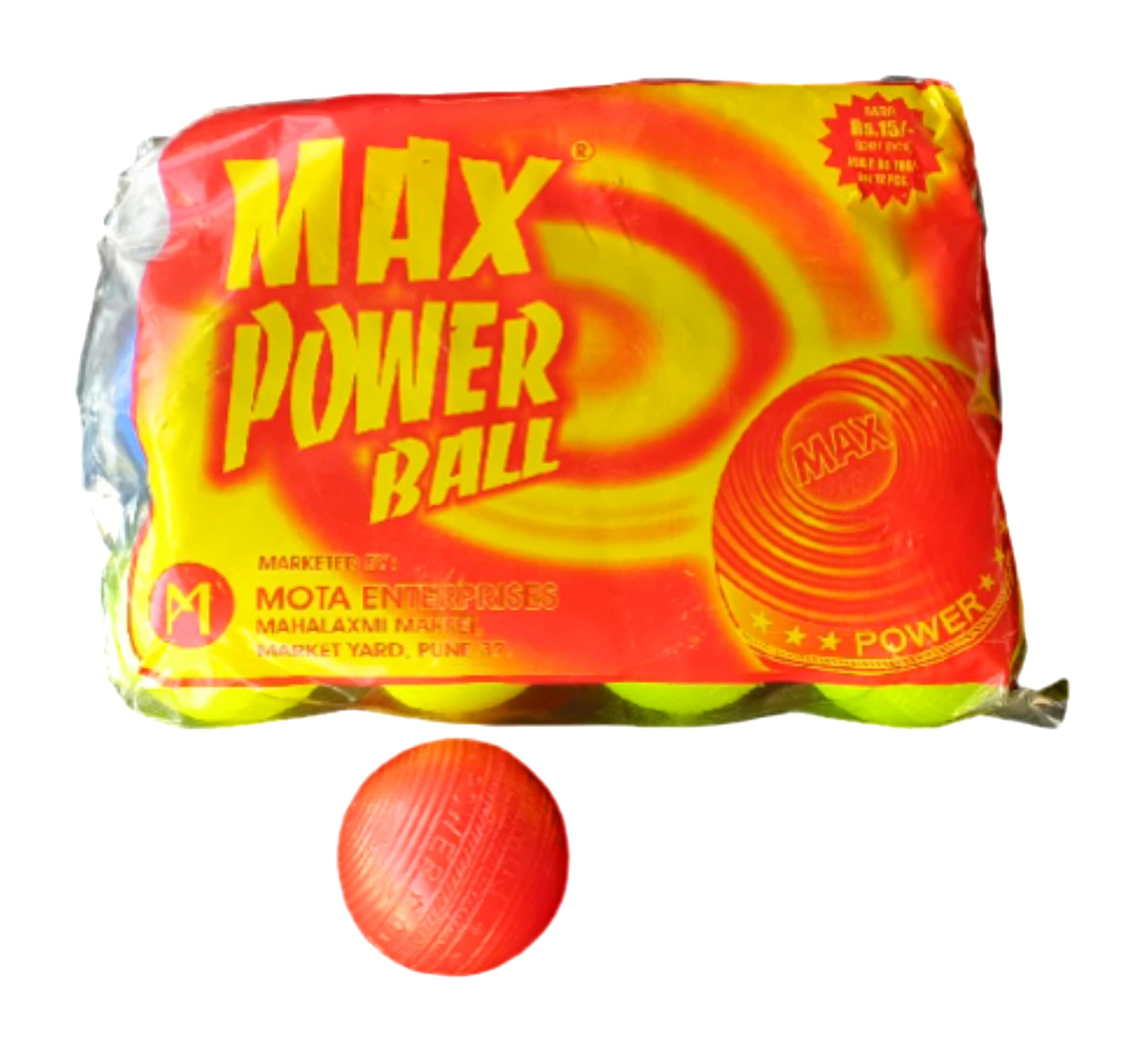 Max Ball || Plastic Balls || Cricket Playing Ball Outdoor Sports-picture-23
