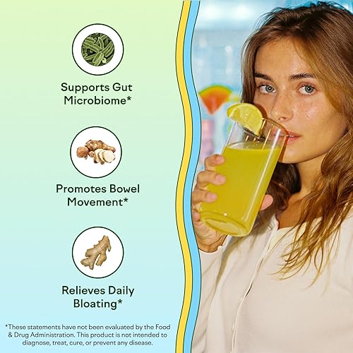 Miniatura 2 de Feel Goods Mezcla Gut Guardian para la salud digestiva probióticos 4B prebióticos fibra soluble de 014oz mejor excremento menos hinchazón apoyo