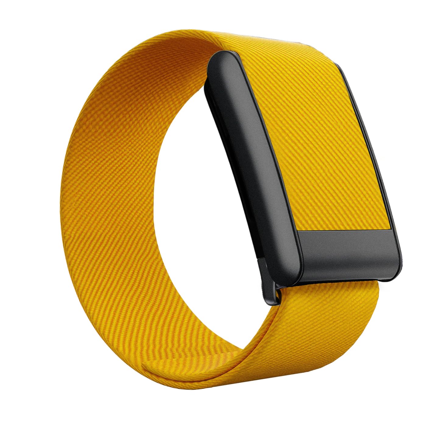 AR LABS WHOOP 5.0 Compatible Premium Nylon Wrist Band | Premium Stretch Weave | Includes U-Shaped Bracket | Fits WHOOP 5.0 MG & One/Peak | Affordable, Stylish & Comfortable (Yellow)