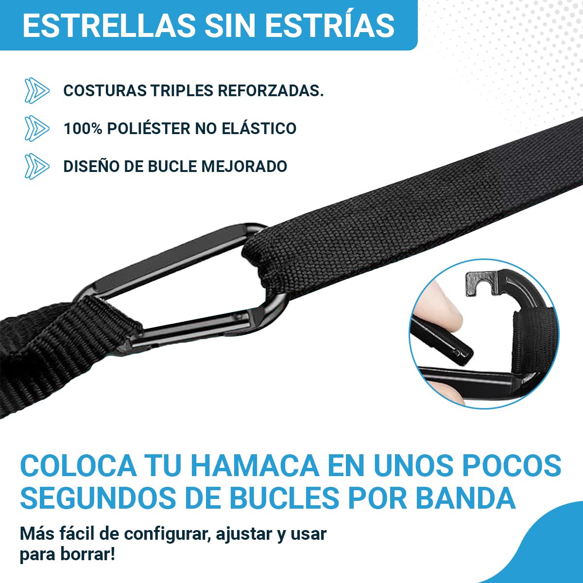 Fleau Goods Luxe Hamaca con Varilla - Elegante Franja - 100% Algodón - Cómodo - Incluye Material para Colgar y Bolsa de Transporte - 100 x 200 cm