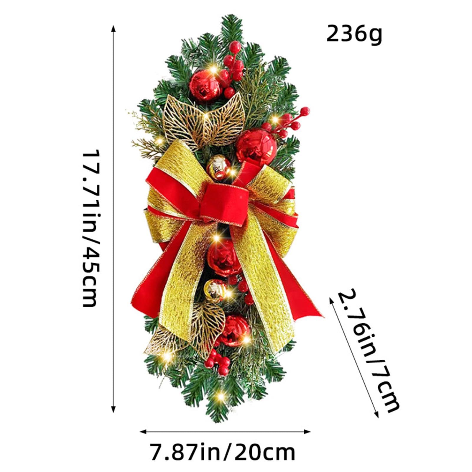 Amazon.co.jp: クリスマスリースガーランド - クリスマスリボン