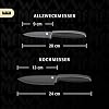 WMF Touch 2-Piece Black Knife Set