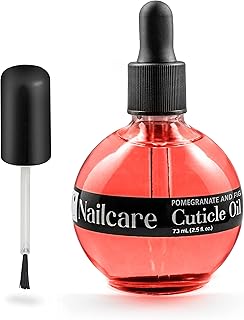 C CARE Pomegranate and Fig Cuticle Oil - Extra Large 2.5 oz bottle - Moisturizes and Strengthens Nails and Cuticles - Soot...