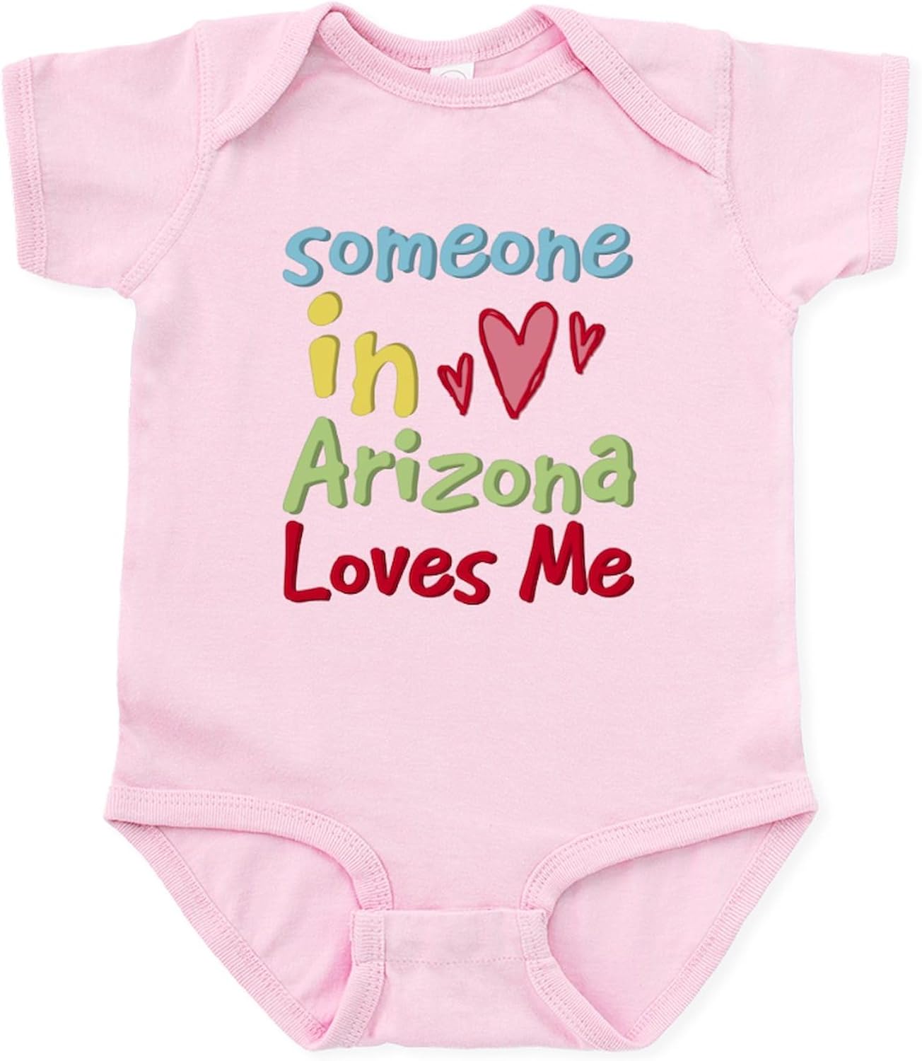 CafePress Someone in Arizona Loves Me Infant Bodysuit Cute Infant Bodysuit Baby Romper