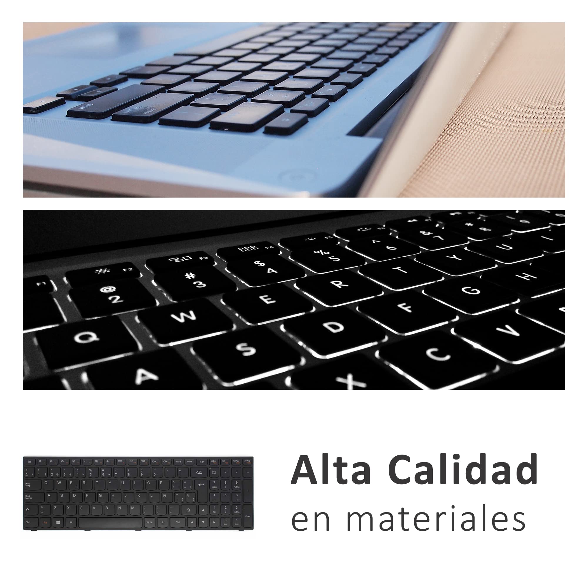 PORTATIL MOVIL - Teclado Compatible con Lenovo Z50-70 (Model 20354) T6G1-SPA MP-13Q1 25215223