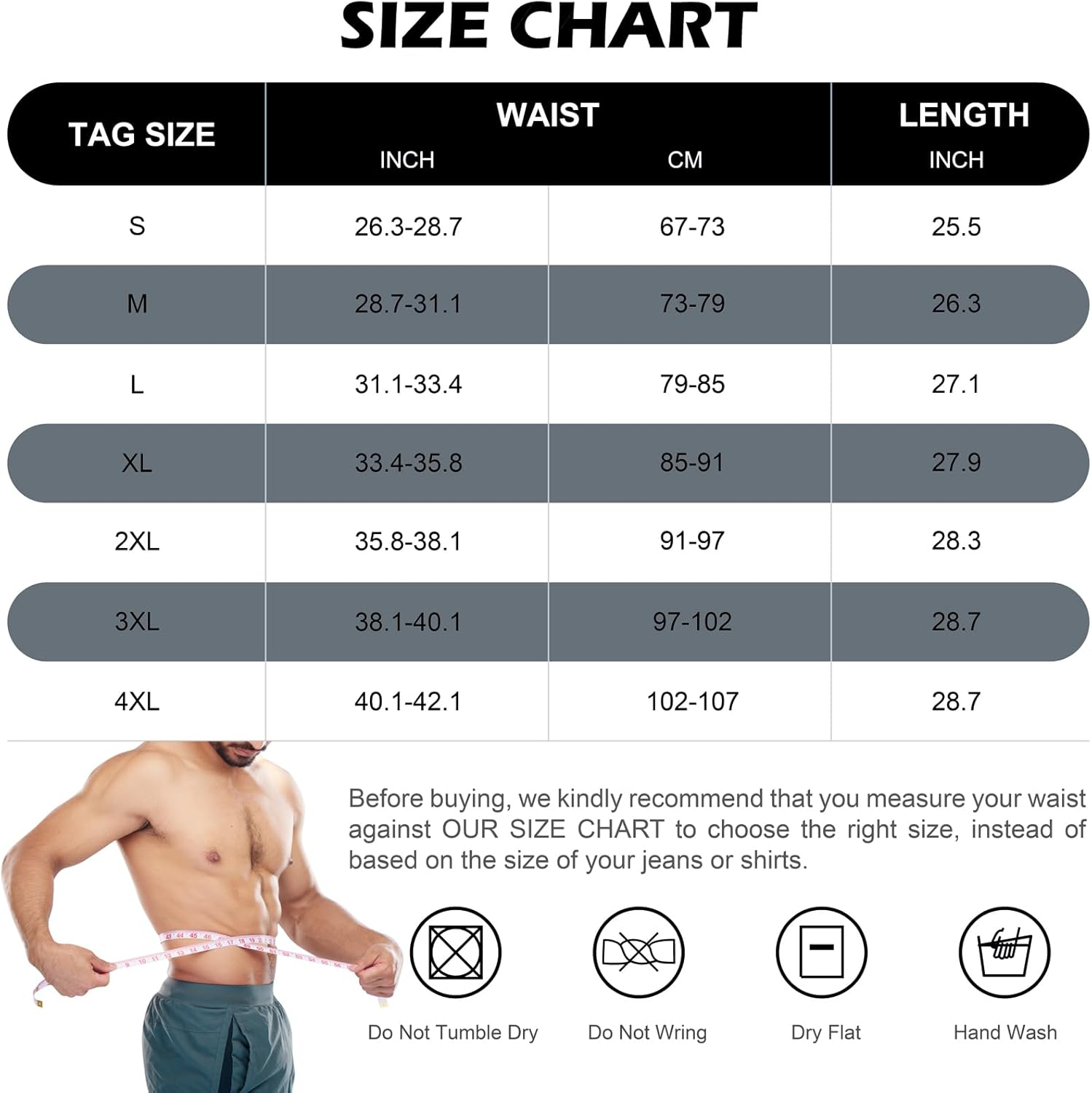 Gynecomastia Compression Shirts, Mens Slimming Body Shaper Vest, Tummy Control Undershirts - Image 7
